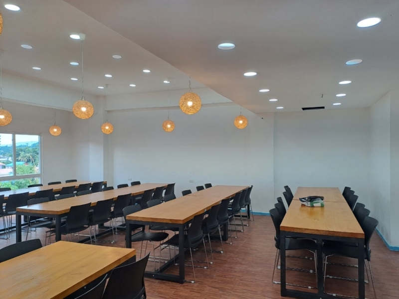 フィリピン留学 Cebu21 - CELLA Premium Campus-Dining Room-1